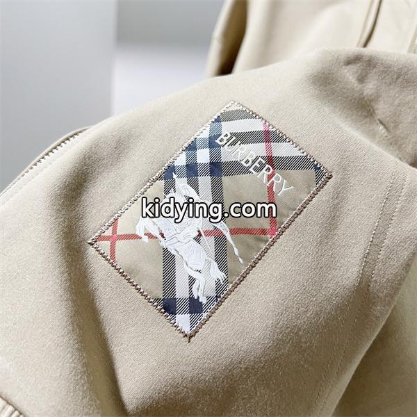 BURBERRY バーバリー コピー 新定番 秋冬リラックス ベージュ ジップアップ パーカー-5