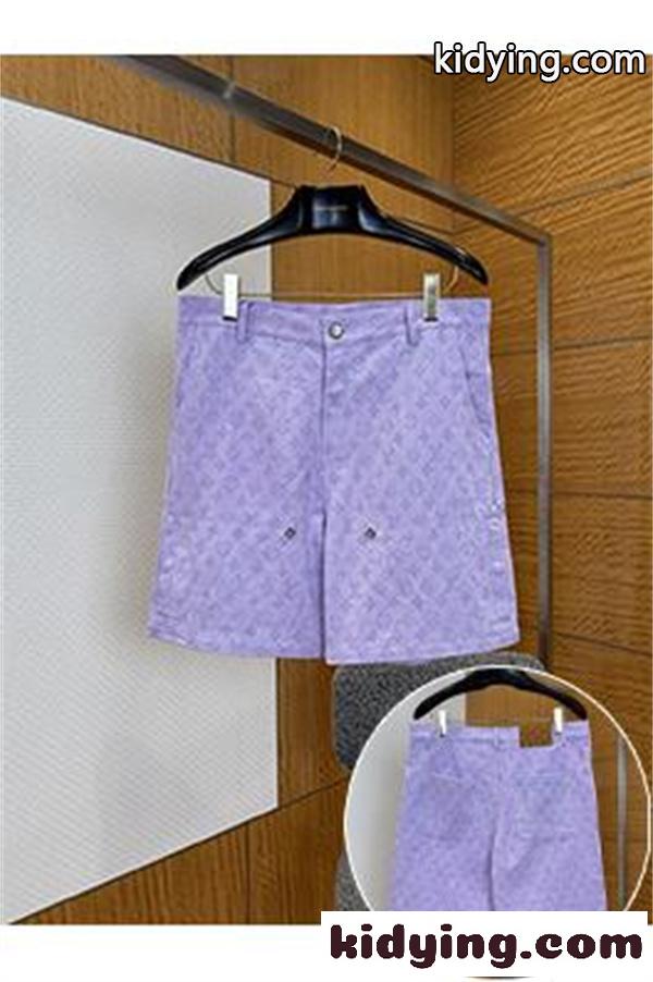 ラベンダー ミニスカート Louis Vuitton モノグラム柄 ルイヴィトン コピー 台形シルエット フロントボタン 上品カジュアル 商品紹介-4