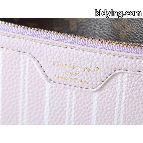 Louis Vuitton 冬のロマンス ライトピンク コントラストデザイン 2 ウェイ仕様 ルイヴィトン 偽物 トートバッグ-3