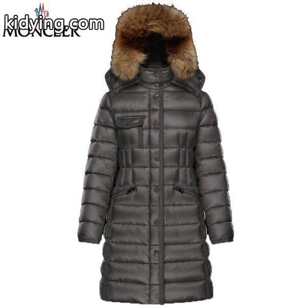 MONCLER モンクレール レディース ダウンコート ロングダウン HERMIFUR(エルミファー) グレー 2018-2019年秋冬新作-0