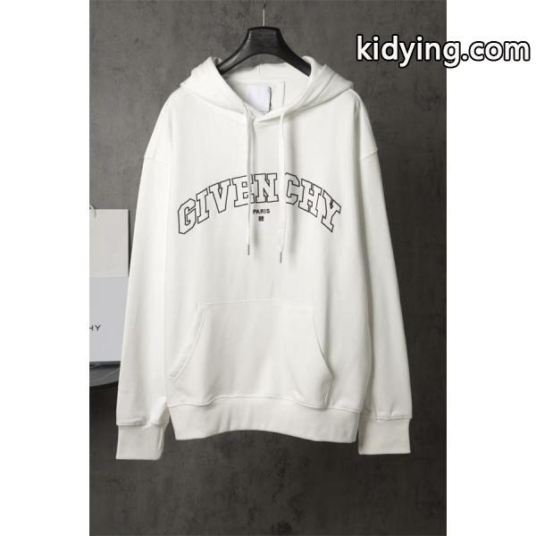 ブラック アーチロゴプリント パーカー ジバンシー GIVENCHY コピー 秋冬ダイナミックな トレンド-1