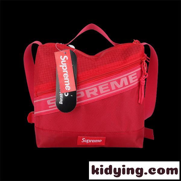 Supreme Box Logoシュプリームショルダーバッグコピー2026トレンド収納性抜群４色ナイロン製お洒落-3