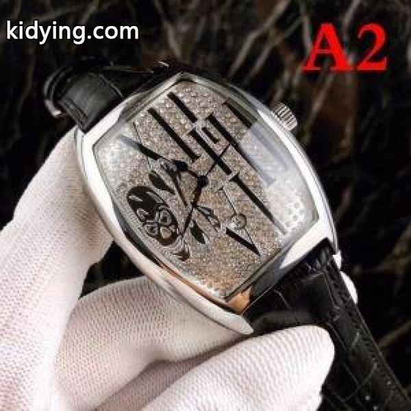 franck muller コピー品質保証新品ベーシック気軽スタンダードウォッチ女性プレゼントオススメブラックブラウン-1