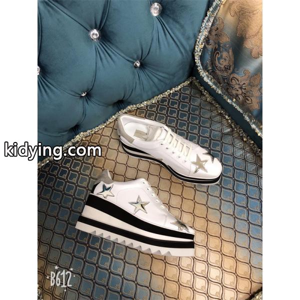 STELLA McCARTNEY ステラマッカートニー コピー シルバースターデザイン 厚底スニーカー ストリート感満載-7