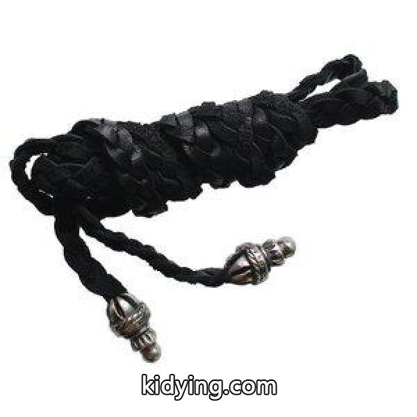 クロムハーツ レザー BRAID W/ラージ BOLO TIPS ネックレス :j6:SKYTREK - 通販ショッピング-0