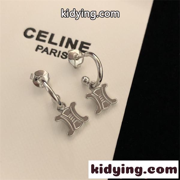 人気爆発 ピアス レディース シルバーアクセサリー 上品 CELINE セリーヌ スーパーコピー-3