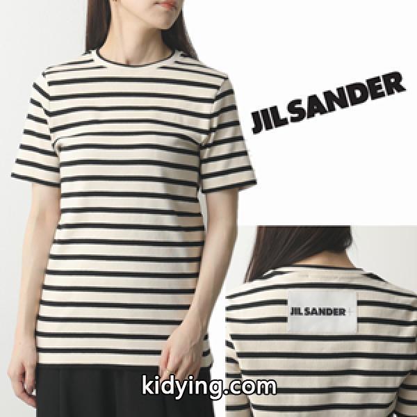 2022春夏新作 JIL SANDER ジルサンダー半袖Tシャツ偽物 ボーダー ミニマルなデザイン 女性が好む着心地の良い-0