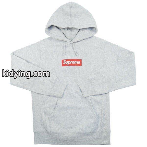 シュプリーム SUPREME 16AW Box Logo Hooded Sweatshirt BOXロゴパーカー 灰 良い 通販 ショッピング-0