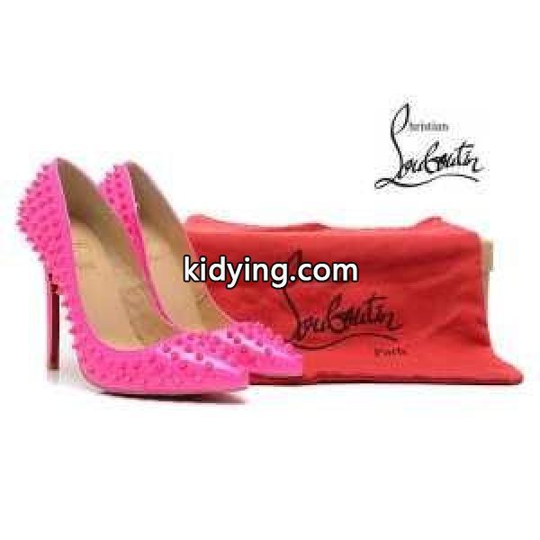品質保証 ルブタン ピガールスパイク ハイヒールパンプス ピンク Louboutin Pigalle Spikes 120mm_クリスチャンルブタン CHRISTIAN LOUBOUTIN_ブランド コピー 激安(日本最大級)-0