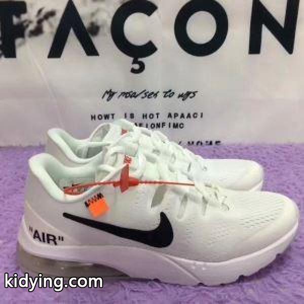 2018一番人気 NIKE × OFF-WHITE Air Max スニーカー メンズ セレブ愛用 オフホワイト履き心地抜群 超軽量 ファション-0