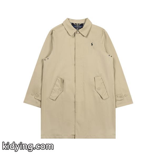秋冬 ネイビー Polo Ralph Lauren ポロ ラルフローレン コピー コート ミドル丈 ワンポイント刺繍 クラシック-2