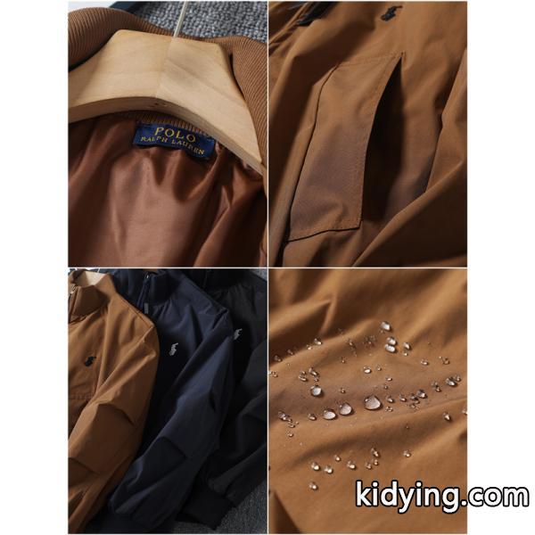 POLO RALPH LAUREN 偽物 秋冬日常多色 定番 ネイビー × ブラック × カーキ スタンドカラー ジャケット ポロラルフローレン-8