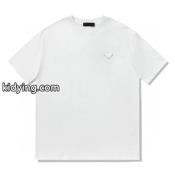 春夏新作 PRADA プラダ 半袖 Tシャツ 2色可選_半袖Tシャツ_メンズファッション_スーパーコピーブランド激安通販 専門店-0