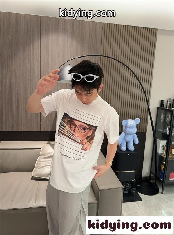 半袖Tシャツ ディオール コピー プリント DIOR ートデザイン インパクトデザイン ストリート系-6