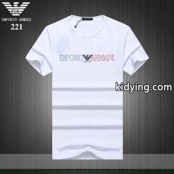 今シーズンは特に人気 ARMANI アルマーニ 半袖Tシャツ 3色可選 大人っぽいスタイルが完成_アルマーニ ARMANI_ブランド コピー 激安(日本最大級)-1