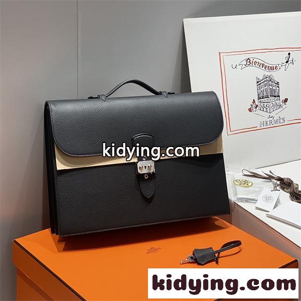 超人気☆Hermès エルメスビジネスバッグスーパーコピーメンズ向け ケリーブリーフケース-1
