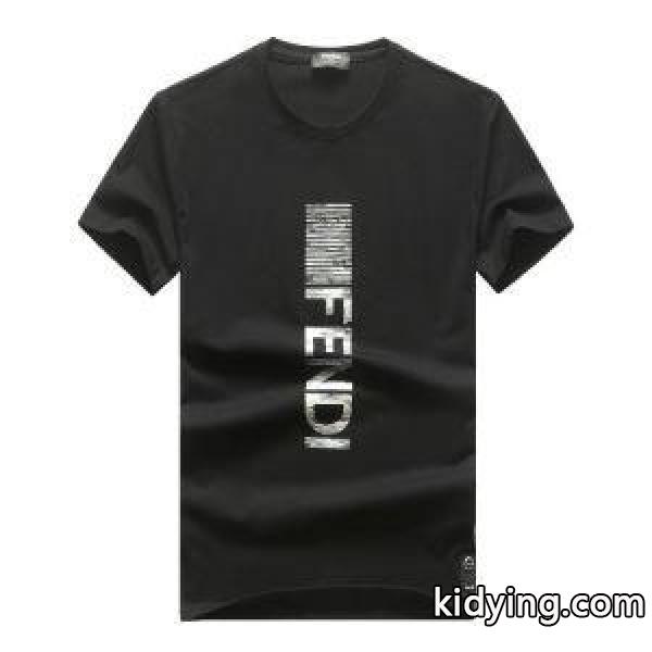 トレンドコーデを格上げ 半袖Tシャツ 3色可選 春夏ならではのコーデに フェンディ FENDI_フェンディ FENDI_ブランド コピー 激安(日本最大級)-0