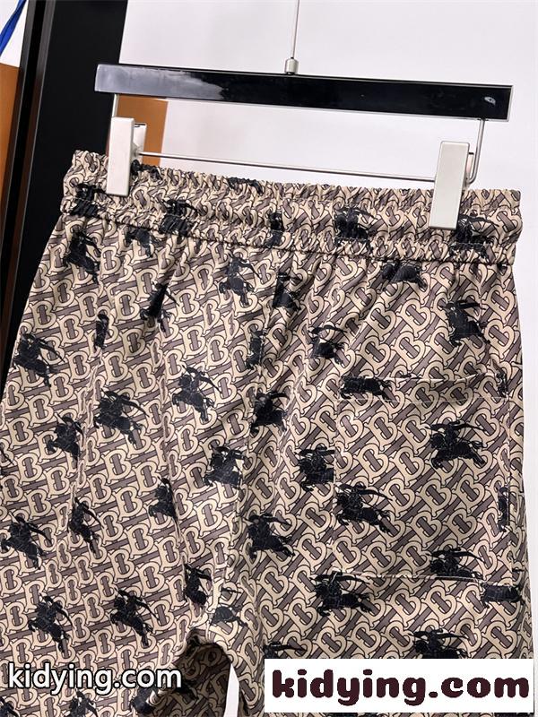 売れ筋継続 ベージュ モノグラム ラグジュアリー BURBERRY バーバリー スーパーコピー カジュアル ショートパンツ-6