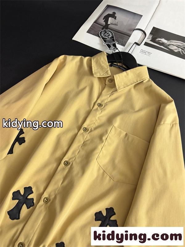 長袖シャツ CHROME HEARTS ストリート クロムハーツ コピー モード系 ゆったり おしゃれ カジュアル-5