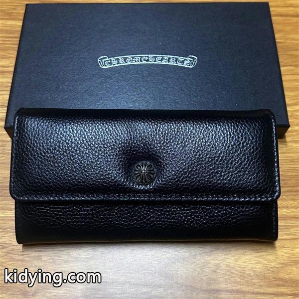2025人気のおしゃれCHROME HEARTS 財布 メンズ クロムハーツ コピー 通販 新作 SALE!　高品質 黒 お札&カード入れ-0