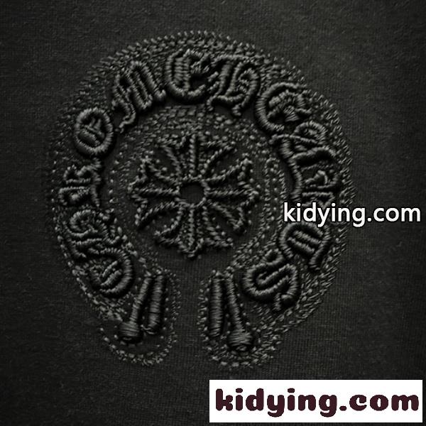 CHROME HEARTS クロムハーツ ホワイト 半袖Tシャツ 胸元エンボスロゴ クルーネック 爽麗 ゆったり 人気 トップス-10