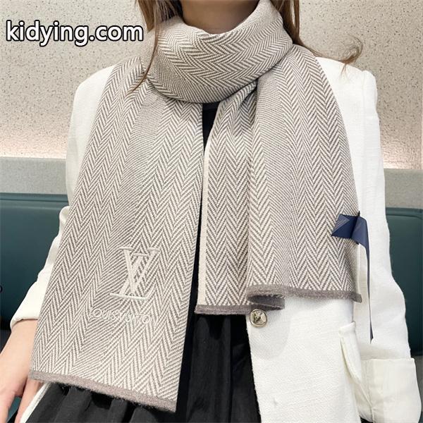 LOUIS VUITTON ルイヴィトン コピー 上質素材 ヘリンボーン柄 ストール 大人スタイル マフラー-0