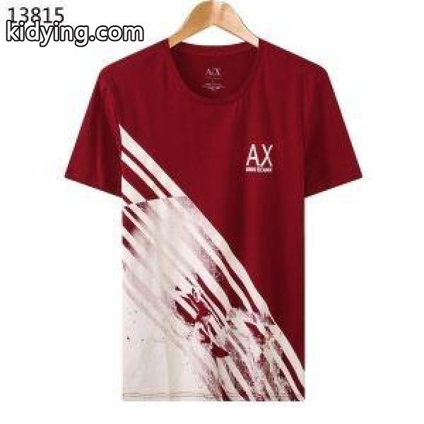 夏に向けて気になる ARMANI アルマーニ 半袖Tシャツ 4色可選 雑誌掲載も多数注目の新作_アルマーニ ARMANI_ブランド コピー 激安(日本最大級)-1