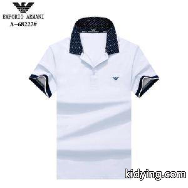 半袖Tシャツ 4色可選 最新トレンドファッション新着 新着春夏2019セール ARMANI アルマーニ_アルマーニ ARMANI_ブランド コピー 激安(日本最大級)-0
