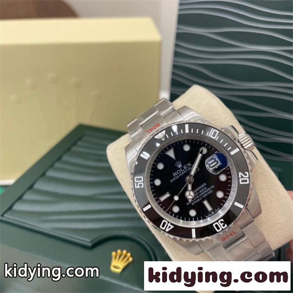 高評価継続 サブマリーナー ブラックダイアル ROLEX ロレックス スーパーコピー スサブマリーナー クラシック メンズ 自動巻き機械式 40mm 腕時計-3