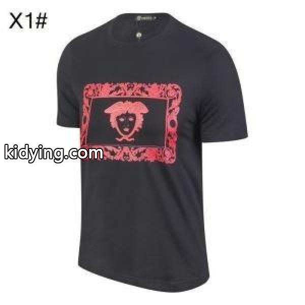 3色可選 春夏新作2019流行り ヴェルサーチ 季節を問わず活躍し VERSACE Tシャツ/半袖 夏の買い必須!_ヴェルサーチ VERSACE_ブランド コピー 激安(日本最大級)-2