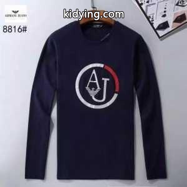 人気販売中 2016秋冬 アルマーニ ARMANI 長袖Tシャツ 3色可選_アルマーニ ARMANI_ブランド コピー 激安(日本最大級)-1