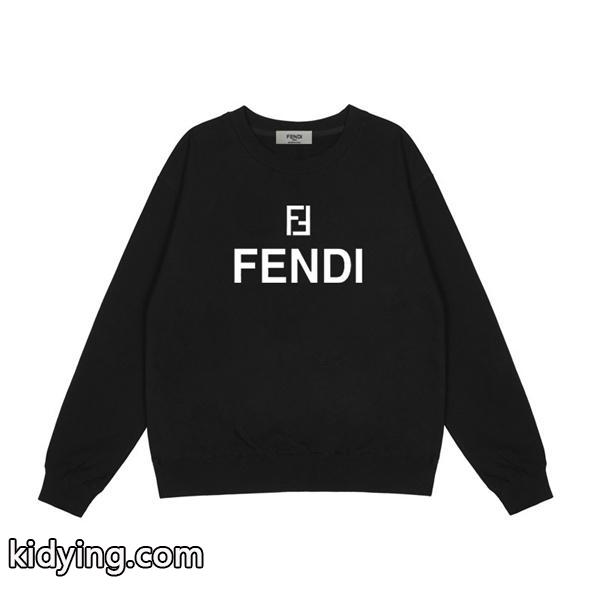 ミニマル トレーナー シンプル 上質 デイリー FENDI フェンディ コピー-3