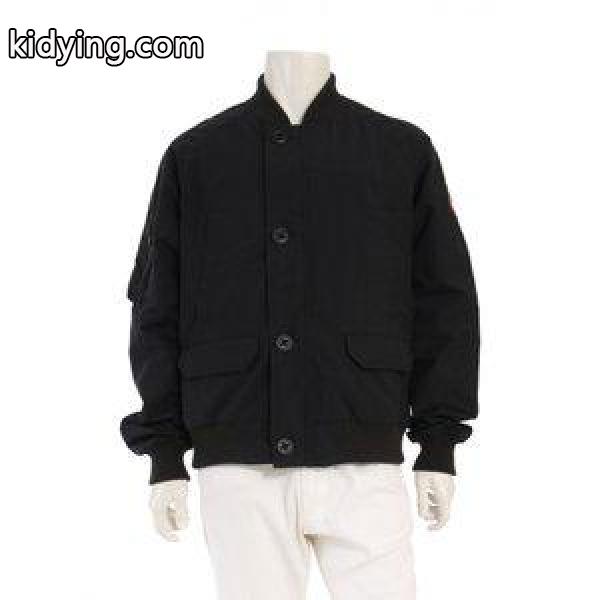 カナダグース CANADA GOOSE ブルゾン 黒 アウター ワンポイント 2400M ナイロン Faber Bomber Jacket メンズ 通販 ショッピング-0