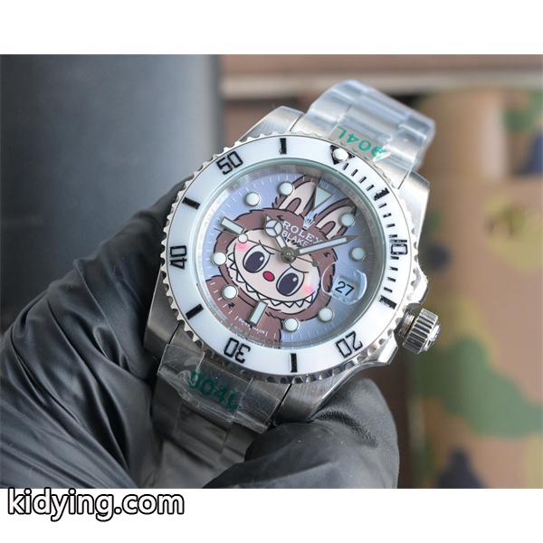 ROLEX 布布コラボの可愛いデザイン 904L精鋼ケース 自動巻きムーブメント 高品質 ロレックス コピー 時計-3