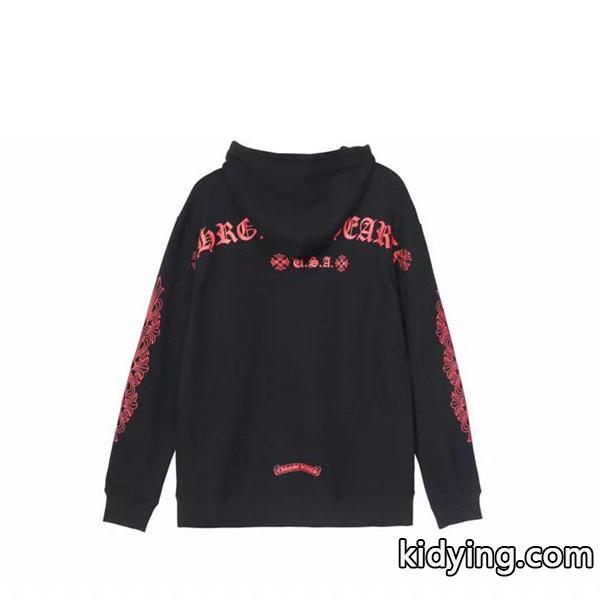 CHROME HEARTS コピー 魅力 レッドホースシュー スタイリッシュ パーカー クロムハーツ-0
