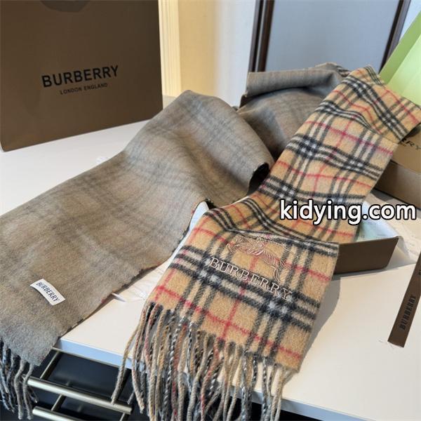 秋冬 2025 ❤BURBERRY バーバリー チェック柄 羊绒 美品 おしゃれなマフラースーパーコピーブランド激安通販 専門店  30*200cm-5