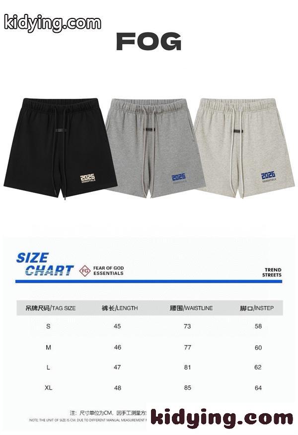 ナンバープリント イージーウエスト スポーティー系 ESSENTIALS エッセンシャルズ コピー ハーフパンツ-13