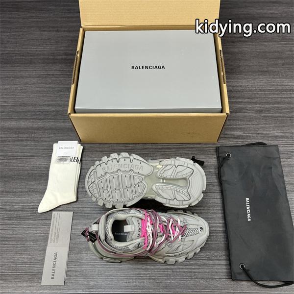 BALENCIAGA 激安 Track Trail スニーカー メンズ ローカット 厚底 トレイル系 レースアップ ボリュームソール グレー系-5