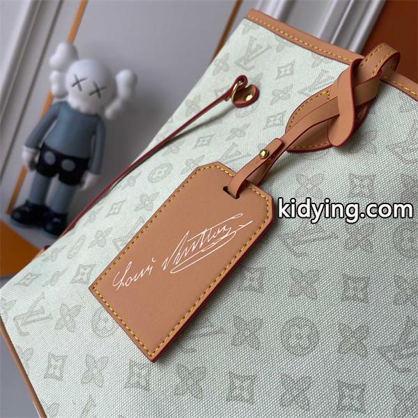 大容量 トートバッグ ベージュ 通勤・通学対応 ショルダー付き LOUIS VUITTON ルイヴィトン コピー-7
