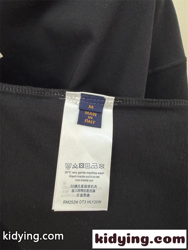 ラインストーンロゴ スクリプトデザイン  売れ筋 LOUIS VUITTON ルイヴィトン コピー 半袖Tシャツ 着映え 即戦力-5