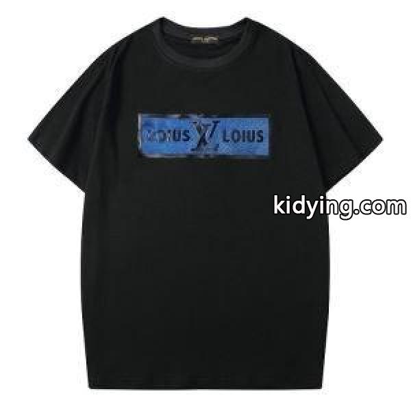 半袖Tシャツ 2色可選 春夏の着こなしにぴったり ルイ ヴィトン LOUIS VUITTON 大人らしい高見えコーデ_ルイ ヴィトン LOUIS VUITTON_ブランド コピー 激安(日本最大級)-0