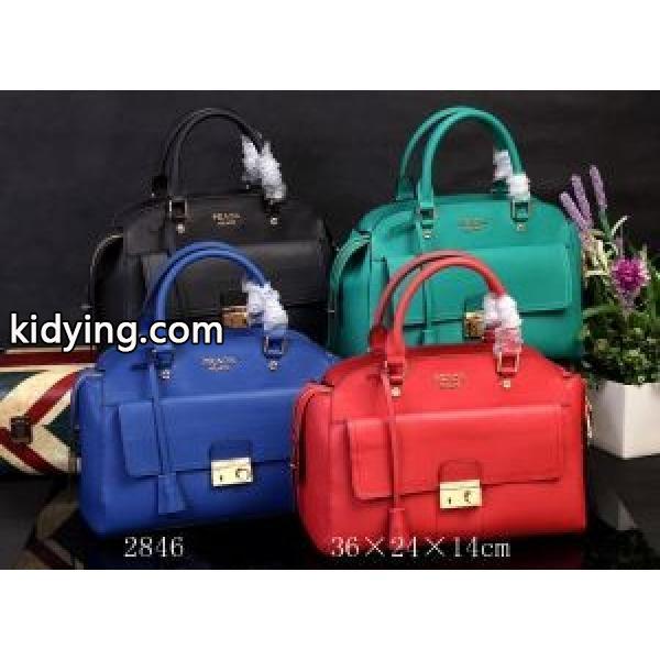 2015春夏 【激安】 PRADA プラダ ハンドバッグ 2846   4色可選_プラダ レディースバッグ_バッグ レディース_スーパーコピーブランド激安通販 専門店-0