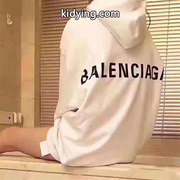 BALENCIAGA スーパーコピー パーカー バックロゴデザイン カジュアル ストリート フーディ 高品質 バレンシアガ-1