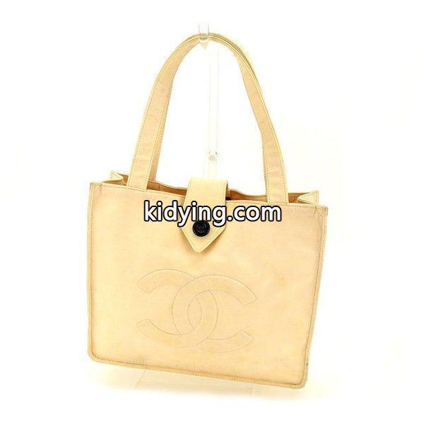 Chanel バッグ トートバッグ ココマーク ピンクベージュ ブラック レディース Bag-0