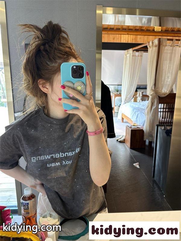 Alexander wang Tシャツ ヴィンテージ風 アレキサンダーワン コピー ゆるシルエット 韓国ストリート 夏人気-8