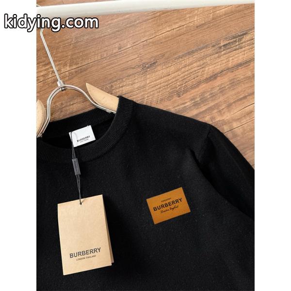 BURBERRY バーバリー コピー 秋冬 ブラック 新着注目 落ち着き 大人モードニット セーター-1