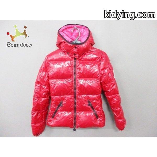 モンクレール MONCLER ダウンジャケット サイズ0 XS レディース レッド ジップアップ/冬物 スペシャル特価 20180618 :26323344:ブランディア ヤフーショップ - 通販ショッピング-0