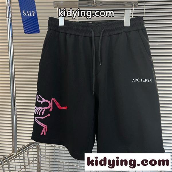 プリント ショートパンツ アークテリクス コピー ウエスト調整可能 ソフト素材 スポーツ ARCTERYX-0