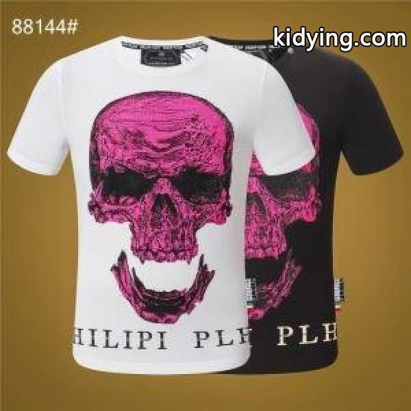 2色可選フィリッププレイン PHILIPP PLEIN《2019年》今、注目のストリート Tシャツ/半袖 カジュアルで気分爽快_フィリッププレイン PHILIPP PLEIN_ブランド コピー 激安(日本最大級)-0