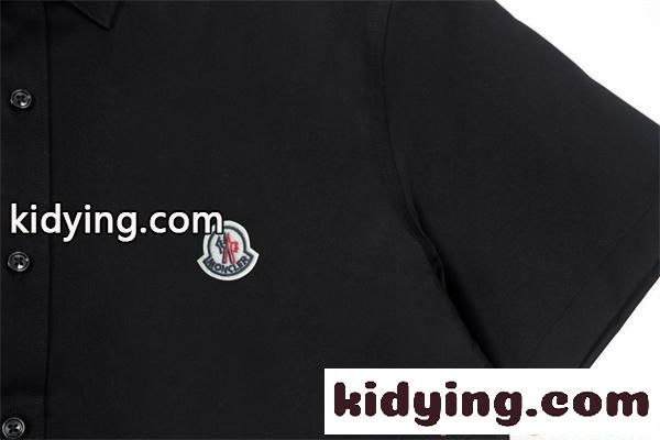 モンクレール コピー 半袖シャツ MONCLER ベーシック シンプル きれいめ ビジカジ 通気性-5